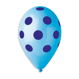 GS110: #009 Light Blue/Blue Polka Dot 921588