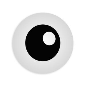 AS50: #001 White Eye Ball 925067