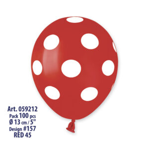 AS50: #045 Red Polka Dot 921373