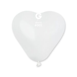 CR6:#001 White Heart Shape 570113