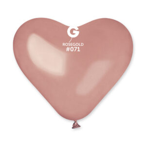 CRM10:#071 Rose gold Heart Shape 567106