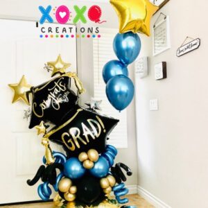 Maxi grad balloon bouquets