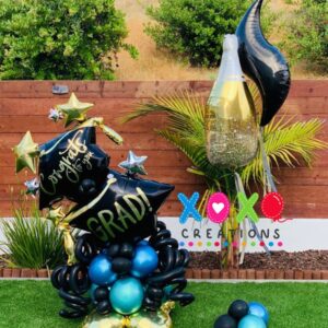 Maxi grad balloon bouquet