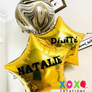 Orbz balloons mini personalized