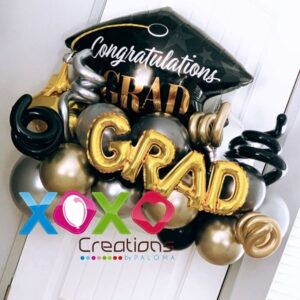 Shiny deluxe mini garland grad