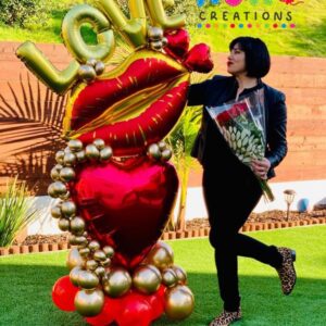 Bouquet vertical love