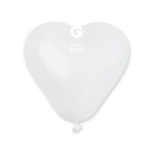 CR6:#001 White Heart Shape 570113