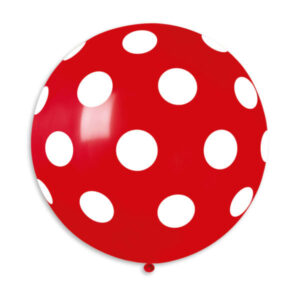 G220P: #045 Red Polka Dot 314342