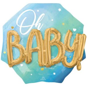 30″ BLUE BABY BOY MULTI-BALLOON
