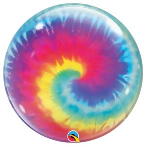 22″ BUBBLE TIE DYE SWIRLS