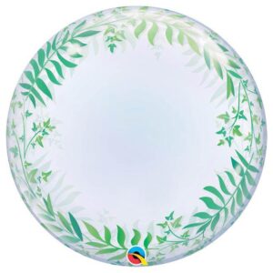 24″ ELEGANT GREENERY DECO BUBBLE