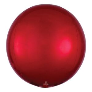16″ SOLID RED ORBZ