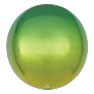 16″PKG YELLOW GREEN OMBRE ORBZ