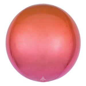 16″PKG RED ORANGE OMBRE ORBZ