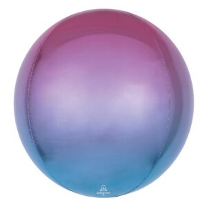 16″PKG ORBZ PINK PURPLE AND BLUE OMBRE