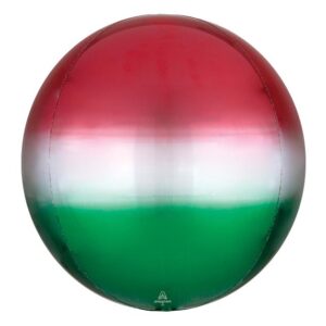 16″PKG ORBZ OMBRE RED GREEN